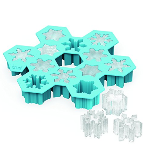 Snowflake Silicone Ice Cube Tray and Mold- Candy, Soap, Toy, DIY by TrueZoo, Only $8.00