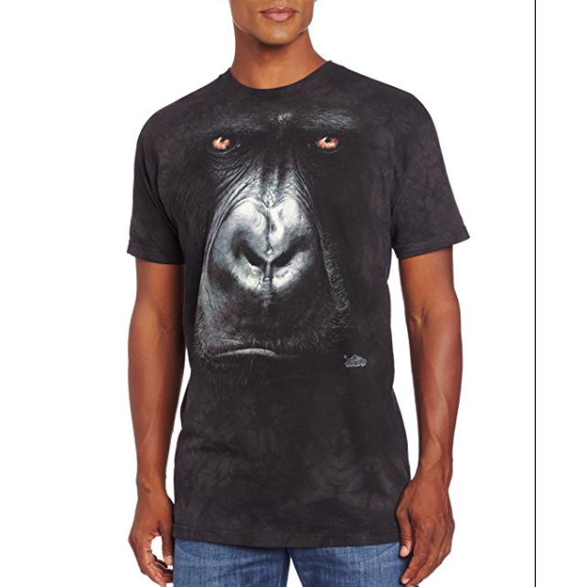 The Mountain T-Shirt In the Mist Gorilla Face Tee only $14.80