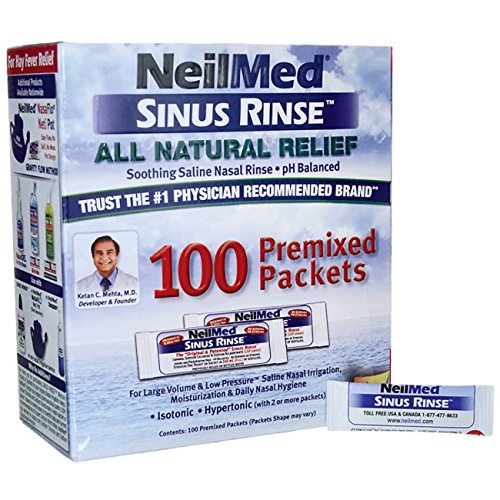 NeilMed Sinus Rinse Premixed Refill Packets 100 ct., Only $12.99