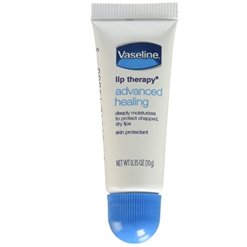 Vaseline Lip Therapy Advanced Petroleum Jelly, 3 Count, Only $2.84