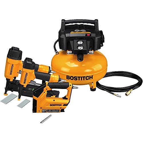 BOSTITCH BTFP3KIT 3-Tool and Compressor Combo Kit, Only $199.00, free shipping