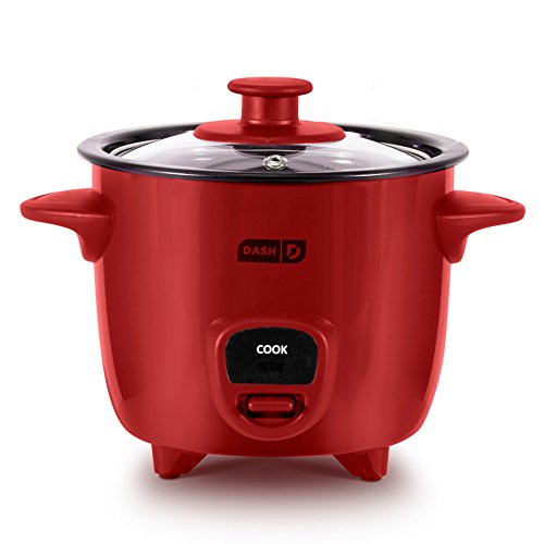 Dash DRCM100XXRD04 Rice Cooker, Red, Only $16.95