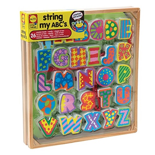 ALEX Toys儿童早教英文字母玩具，原价$22.00，现仅售$12.40