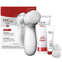 Olay Prox 皮肤深层清洁套装，包括洗脸刷和洗面奶 点击Coupon后 $43.58 免运费