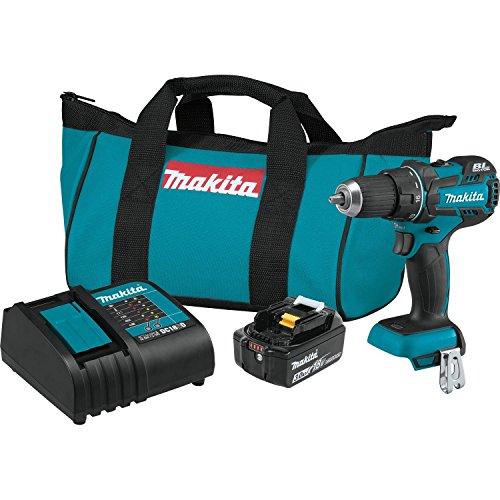 Makita XFD061 18V LXT Lithium-Ion COMPACT Brushless Cordless 1/2 Driver-Drill Kit (3.0Ah) $129.00