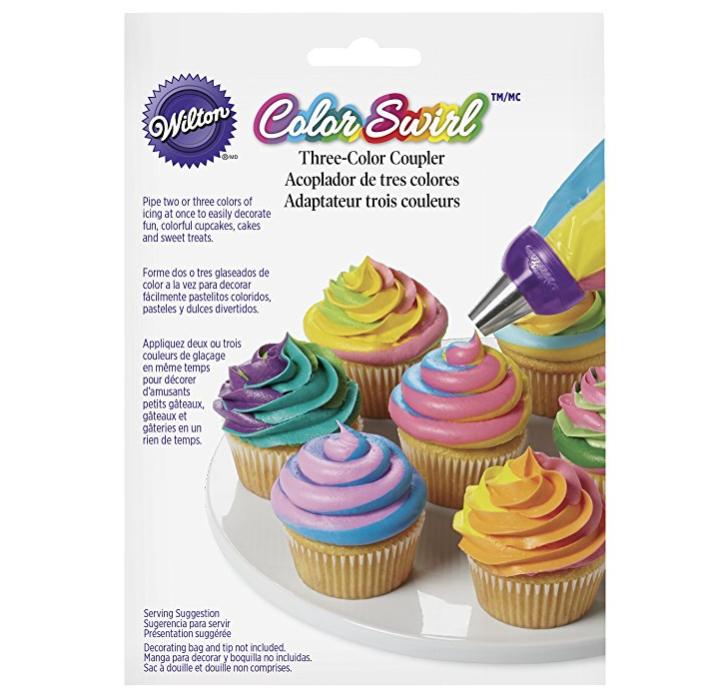 Wilton ColorSwirl 3 Color Coupler, 411-1992 only $2.56