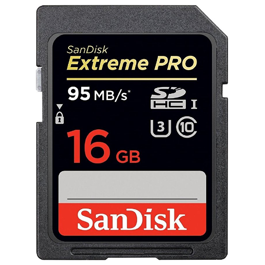 SanDisk 128GB Extreme PRO SDXC 存儲卡，原價$69.99，現僅售$38.60，免運費