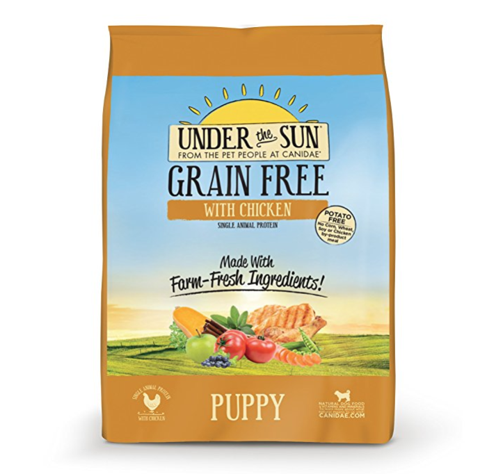 CANIDAE Under the Sun Grain Free Dry Dog Food for Puppies, Adults & Seniors only $7.99