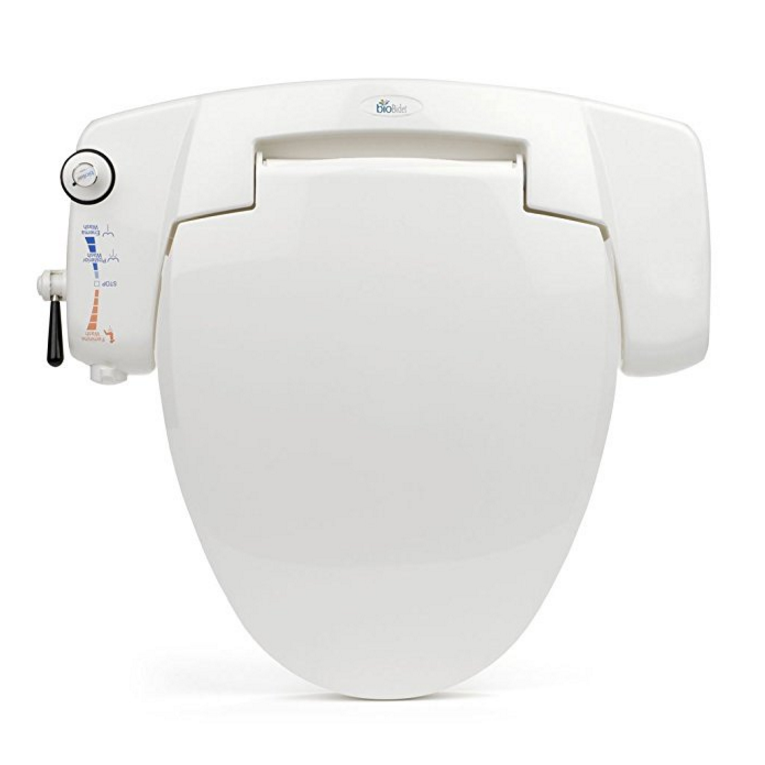 BB-I3000 BioBidet Premium Non-electric Bidet Seat for Elongated Toilets, White $99.99，free shipping