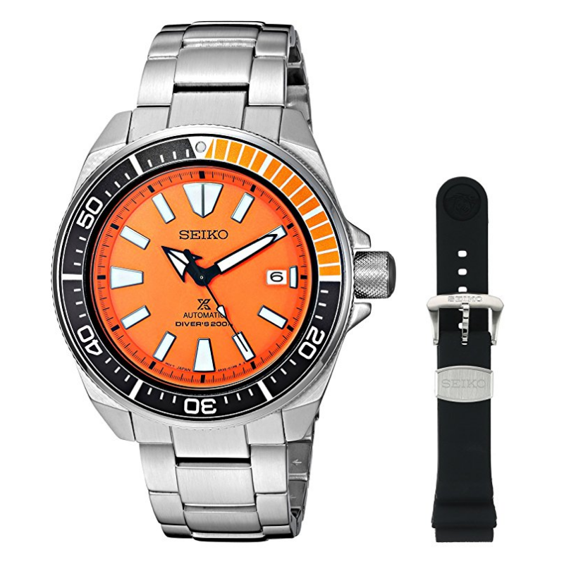 Seiko Men's SRPB97 Prospex Japanese Automatic Stainless Steel Dive Watch $359.88，free shipping