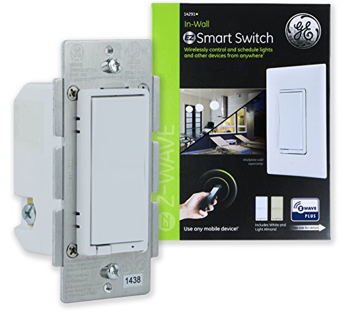 GE Z-Wave Plus Smart Lighting Control Light Switch, 14291 $29.32