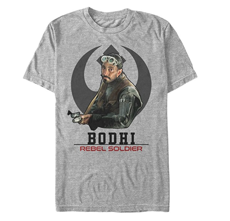 Star Wars 星战 驾驶员 Bodhi 图案T恤, 现仅售$8.19