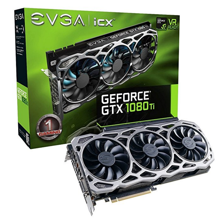 EVGA GeForce GTX 1080 Ti FTW3 GAMING顯卡 $849.99，免運費