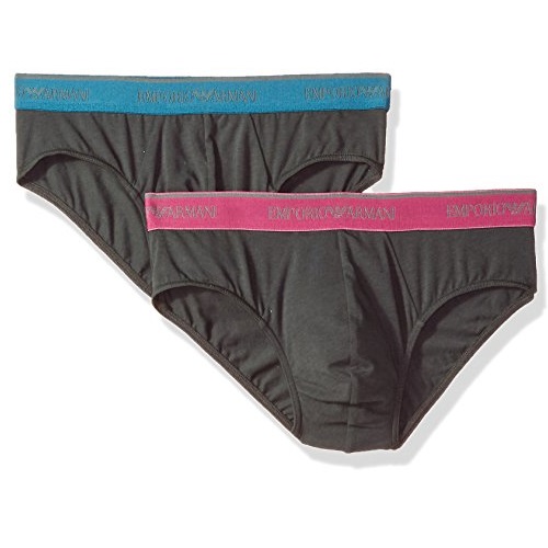 Emporio Armani Men's Core Logoband 2-Pack Brief, Only $16.94