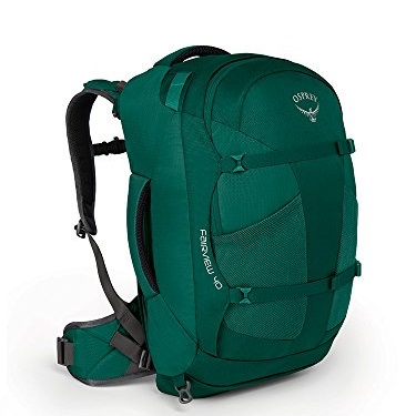 Osprey Packs Fairview 40 Travel Backpack, Rainforest Green, Small/Medium, Only $120.00, free shipping