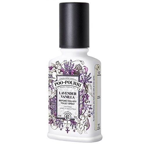 Poo-Pourri Before-You-Go Toilet Spray 4-Ounce Bottle, Lavender Vanilla Scent, Only $10.91 , free shipping