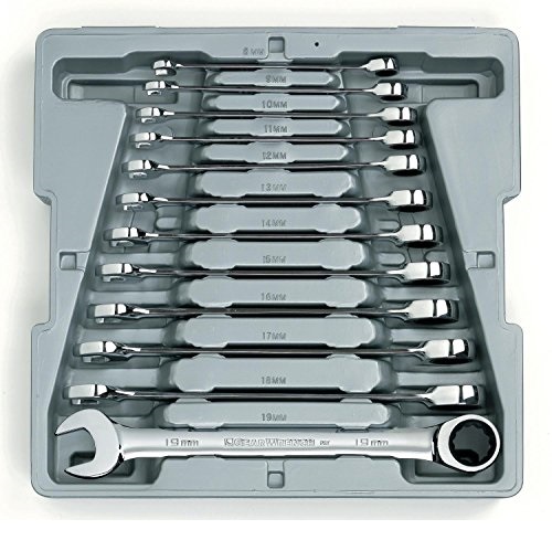 GearWrench 9412 12 Piece Metric Ratcheting Wrench Set, Only $39.00