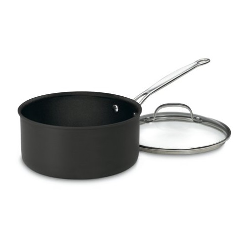 Cuisinart 6194-20 Chef's Classic Nonstick Hard-Anodized 4-Quart Saucepan with Lid, Only $31.99, free shipping