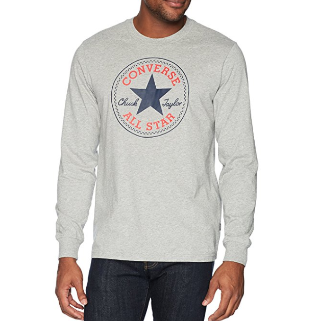 Converse Men's Chuck Patch Long Sleeve T-Shirt only $15.70