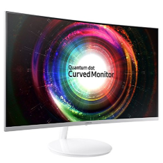 Samsung LC27H711QENXZA C27H711 27-Inch WQHD QLED Curved Monitor (360 Degree Design) $289.00