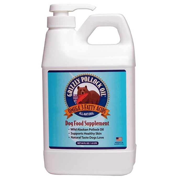 Grizzly Pollock Oil Supplement for Dogs only $28.09