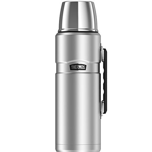 Thermos Stainless King 68 Ounce Vacuum Insulated Beverage Bottle with Handle, Stainless Steel, Only $25.36, free shipping