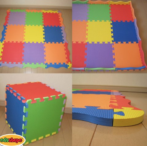 Edushape Solid Play Mat, 25 Count only $9.54