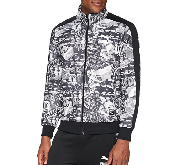 PUMA Men's T7 Track Jacket With Graffiti Print only $22.49