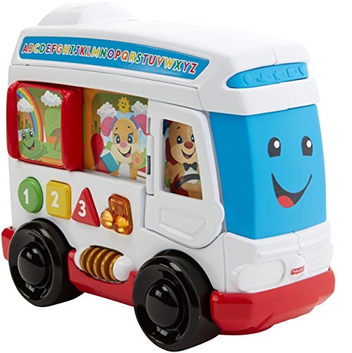Fisher-Price费雪 儿童学习巴士玩具，原价$14.99，现仅售$11.99