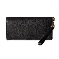 COACH Pebbled Leather Slim Wallet $54.99