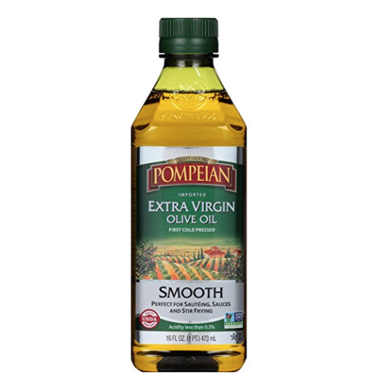 Pompeian Smooth Extra Virgin Olive Oil, 16 Ounce only $7.71