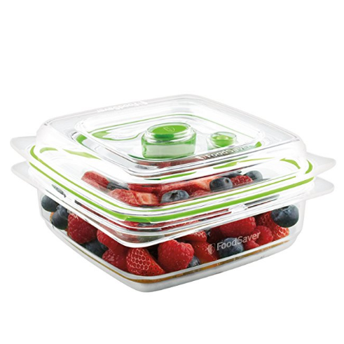 FoodSaver Vacuum Sealed Fresh Container 3-Cup, Crack/Shatter/Odor/Stain Resistant, BPA Free $8.27