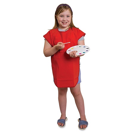 Pacon PACAC5235 Creativity Street Primary Art Smock, Red, Only $3.74