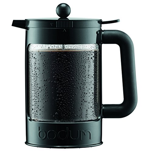 史低价！Bodum 冷萃咖啡壶 不锈钢滤压冰咖啡壶，1500ml 大容量，现仅售$10.00