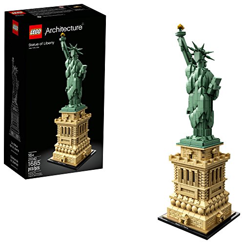史低价！LEGO乐高 Architecture 建筑系列 21042自由女神像，原价$119.99，现仅售$95.99，免运费