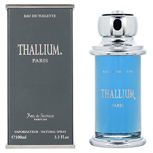 史低价！Yves De Sistelle Thallium 男士香水 3.3 oz $10.25
