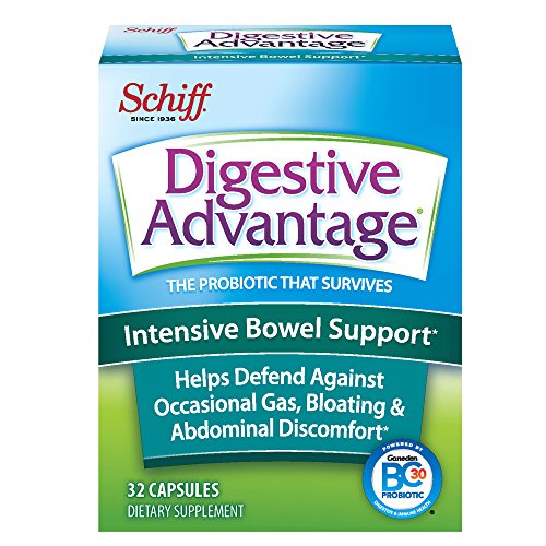 Digestive Advantage Probiotics - Intensive Bowel Support Probiotic Capsulest, 32 Count, Only $5.89