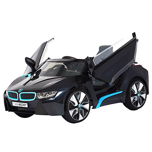Rollplay BMW i8 6-Volt Battery-Powered Ride-On, Black, Only $185.84, free shipping