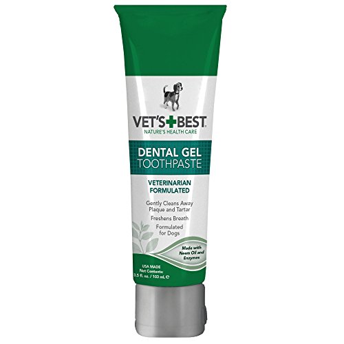 Vet's Best Enzymatic Dental Gel Toothpaste for Dogs, 3.5 oz, USA Made, Only $3.79,  free shipping after using SS