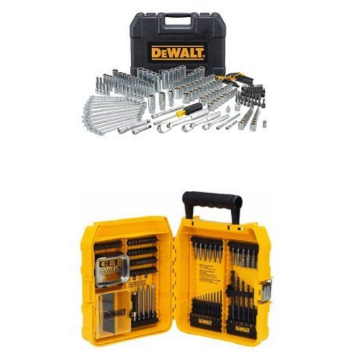 DEWALT DWMT81535 247Pc Mechanics Tool Set with 80-Piece Professional Drilling/Driving Set $177.99，free shipping