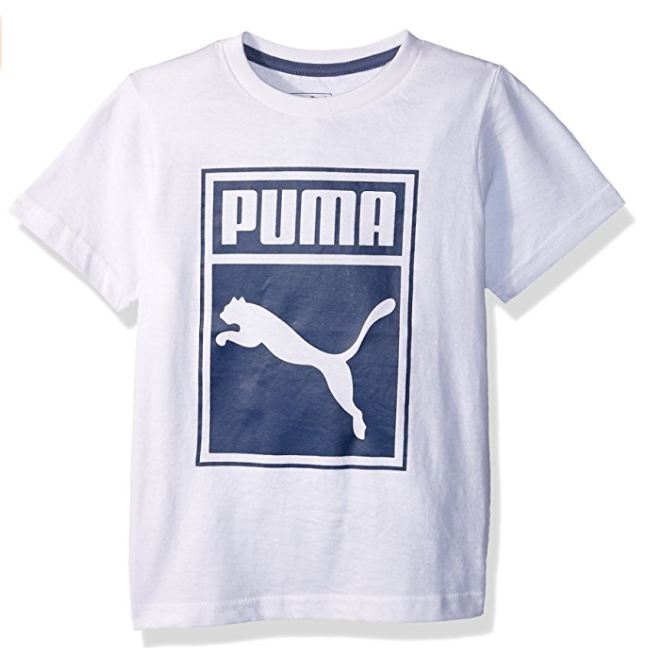 PUMA Heritage Tee 男童T恤, 原价$18, 现仅售$5.21