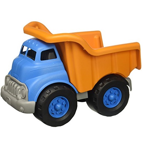 Green Toys Dump Truck Vehicle Toy, Orange/Blue, 10