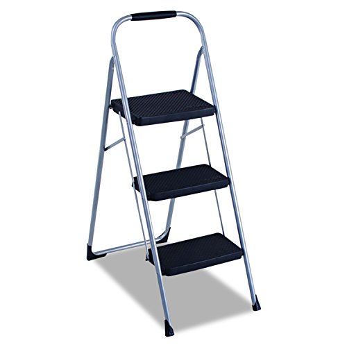 Cosco Three Step Big Step Folding Step Stool with Rubber Hand Grip, Only $29.00, free shipping