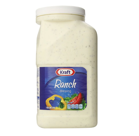 Kraft Ranch 沙拉酱 1加仑罐装 ，现点击coupon后仅售$7.78