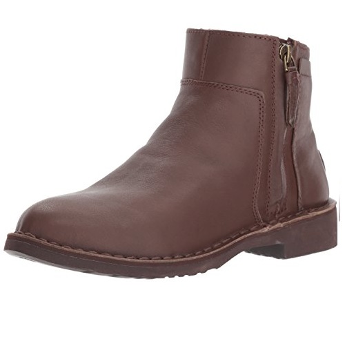 UGG Women's Rea Leather Fashion Boot, Stout, 5.5 M US, Only $40.23,  free shipping
