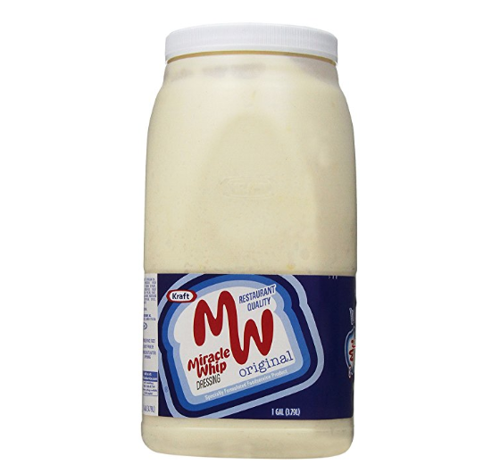 PRIME ONLY : Miracle Whip Dressing, 1 gal. jug only $8.61