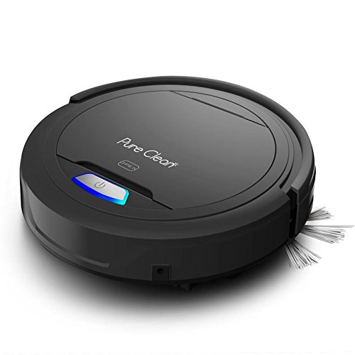 PureClean Automatic Robot Vacuum Cleaner - Cleaning for Clean Carpet Hardwood Floor - Bot Self Detects Stairs - HEPA Filter Pet Hair Allergies Friendly - PUCRC26B, Only $99.99, free shipping