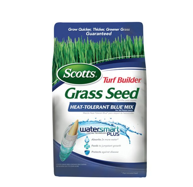 Scotts Turf Builder Grass Seed - Heat Tolerant Blue Mix, 7-Pound only $17.14