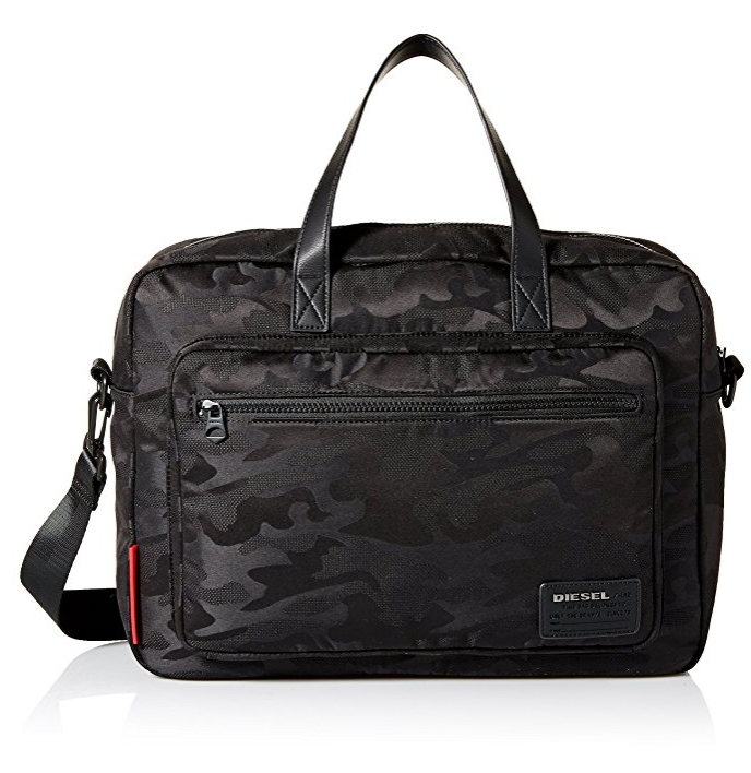 Diesel Men's F-DISCOVER BRIEFCASE Accessory, -black, UNI only $69.80