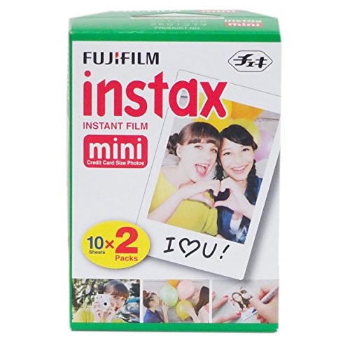 Fujifilm富士立拍得相机MINI专用相纸2盒装 （20张），原价$20.75，现仅售$13.44